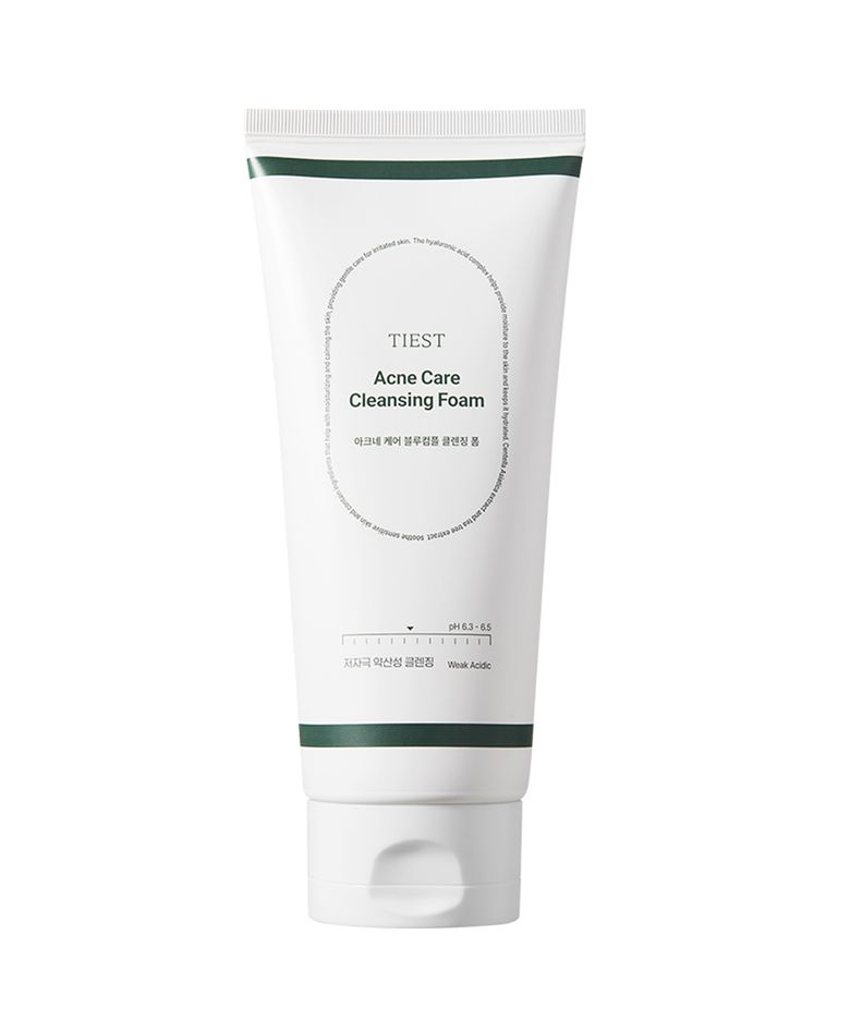 티에스트 아크네케어 블루컴플 클렌징폼 약산성 여드름 저자극 세안제 180mL