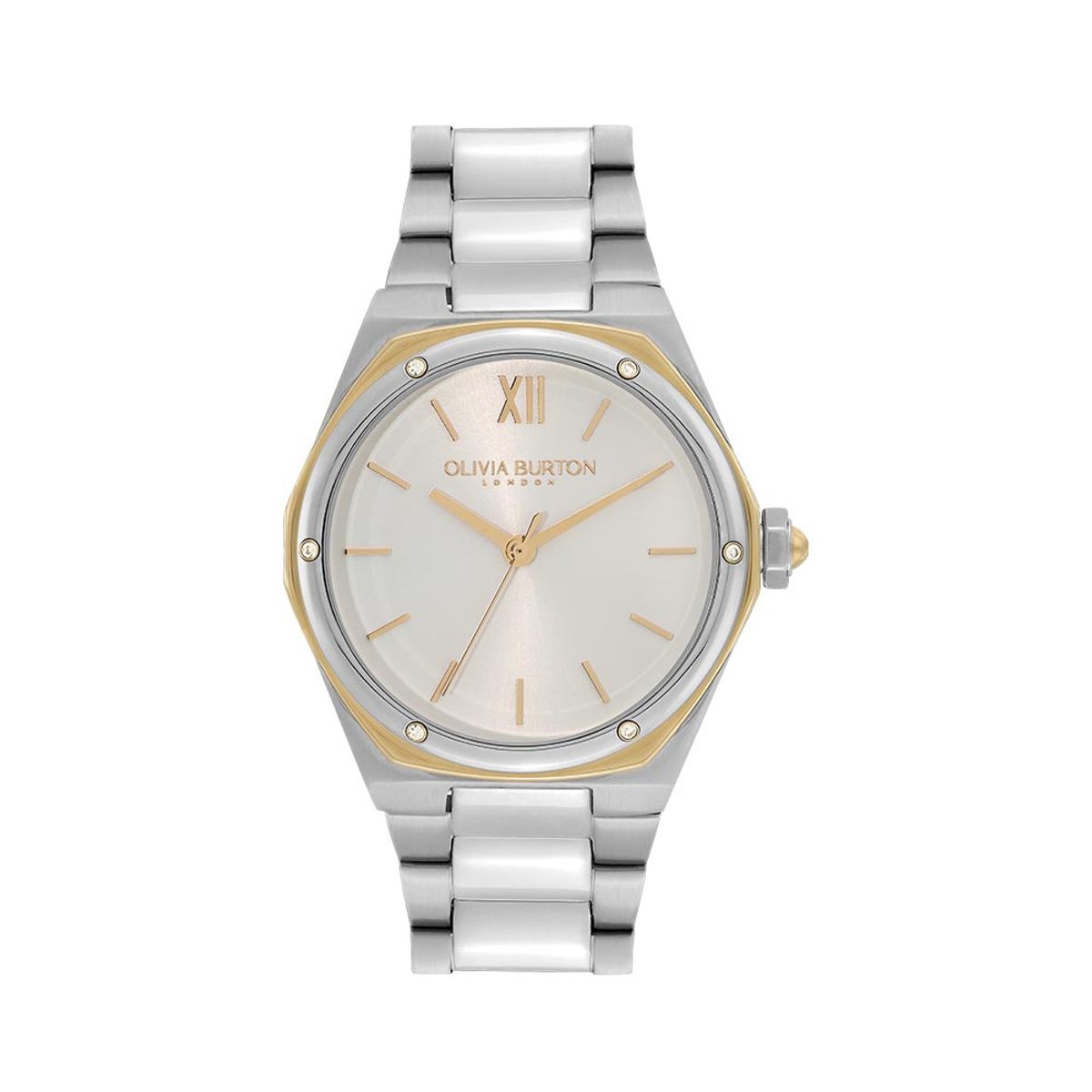 올리비아버튼(OLIVIA BURTON) Hexa Silver Gold (24000031) 여성시계