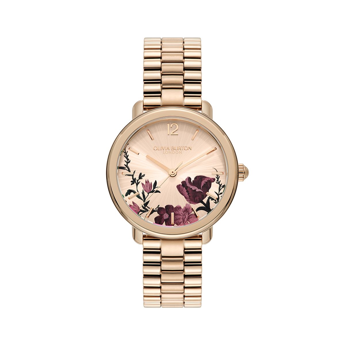 올리비아버튼(OLIVIA BURTON) ROSE GOLD VINTAGE FLORAL (24000207) 여성시계