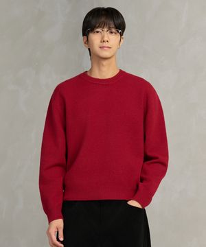 25 FW 소프트 터치 라운드 크롭 니트 (7컬러)