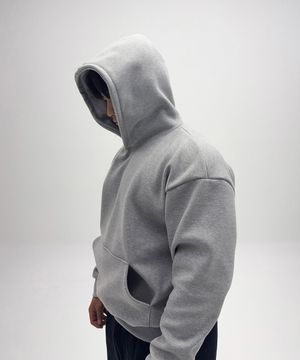 헤비 고중량 이중지 후드티셔츠