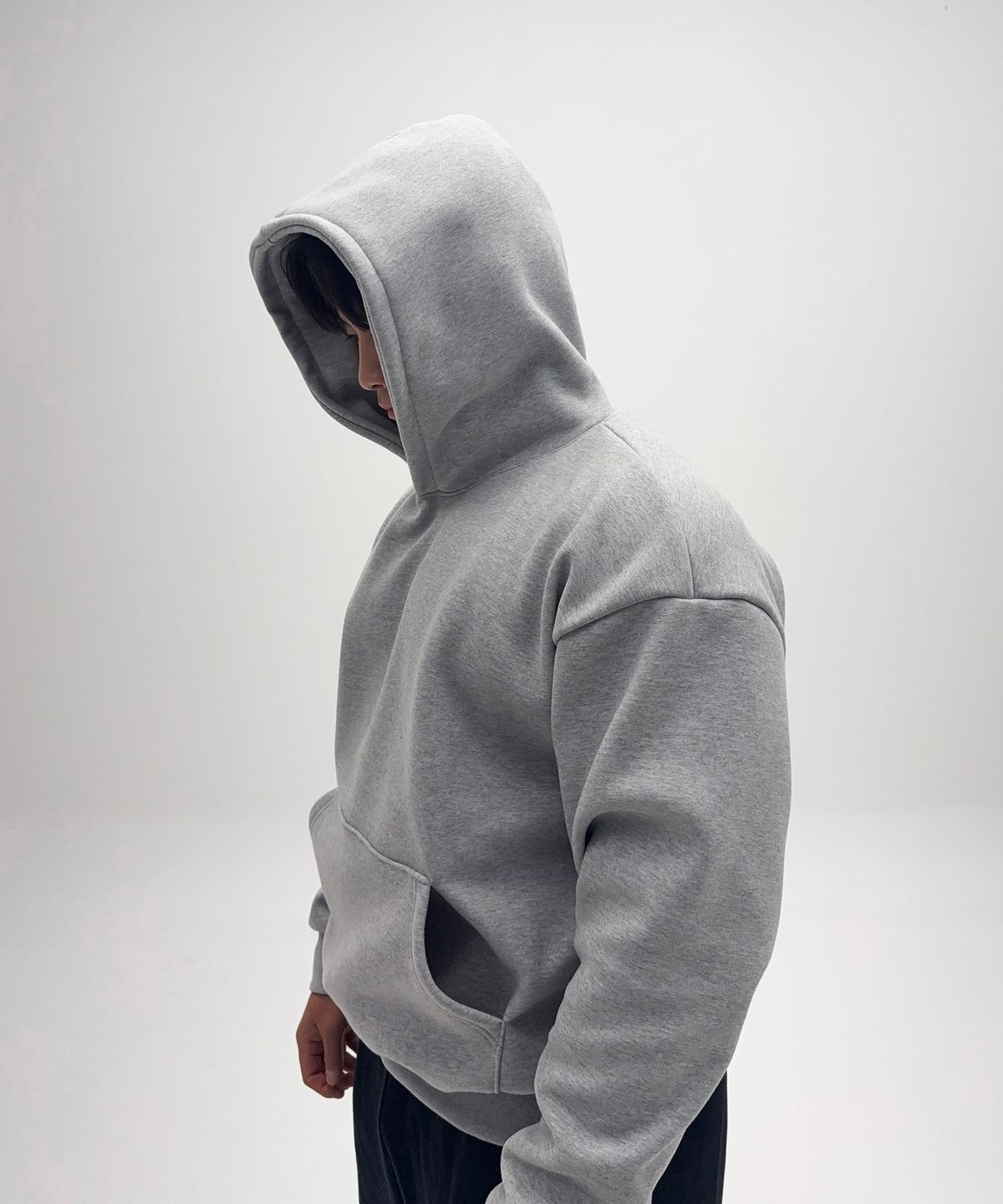 바벨웍스(BARBELLWORKS) 헤비 고중량 이중지 후드티셔츠
