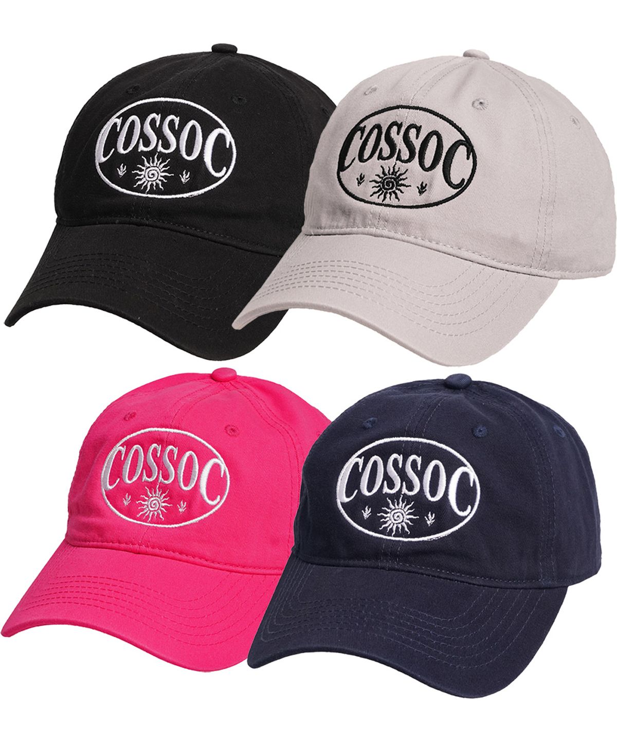 코소(COSO) 라운드 아트웍 볼캡 (4 COLORS)