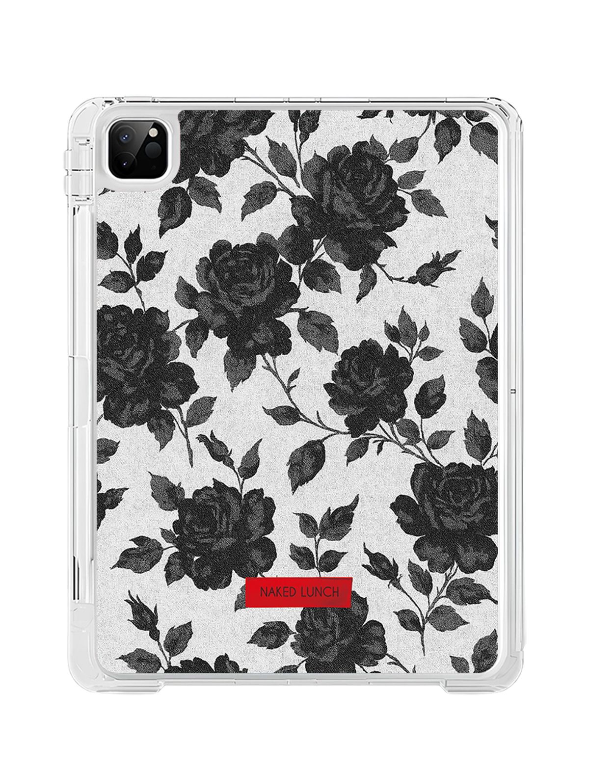 네이키드 런치(NAKED LUNCH) Black Rose Cheongsam iPad Case
