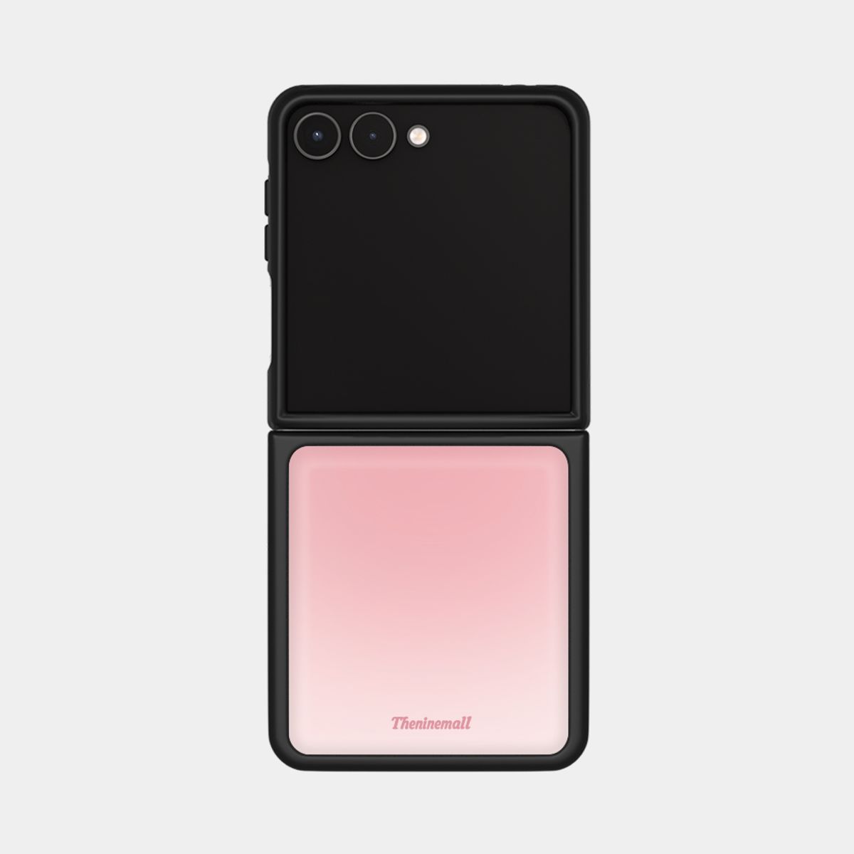 더나인몰(THE NINEMALL) mood shade color Z플립 블랙 에폭시 범퍼케이스