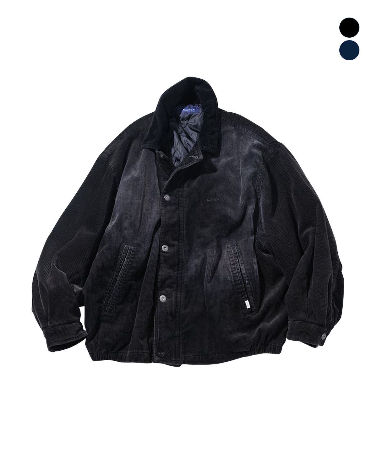 노티카(NAUTICA) 패디드 블리치드 코듀로이 블루종 자켓 JJK1115