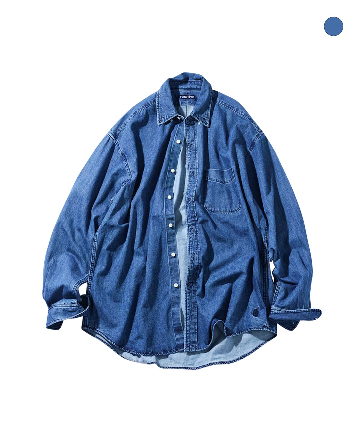 노티카(NAUTICA) 데님 버튼다운 셔츠 JST5385