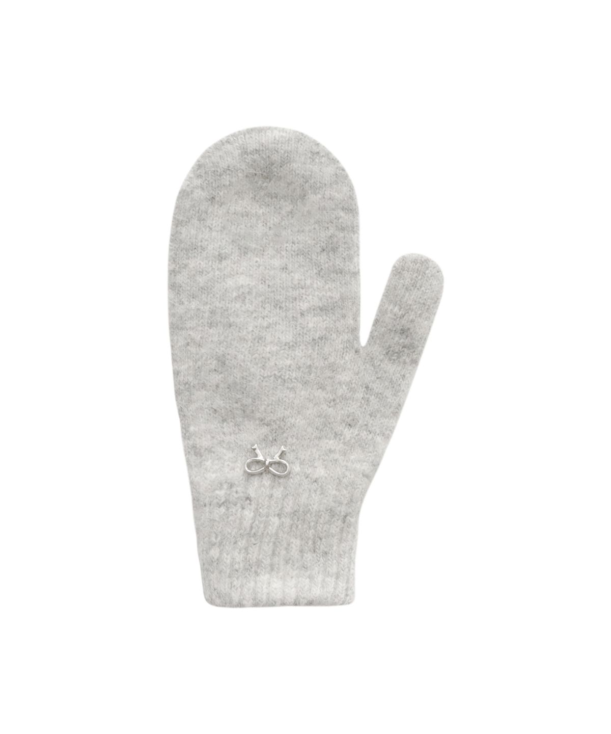 핑크파인애플(PINK PINEAPPLE) PASTEL FLUFF MITTENS_GREY