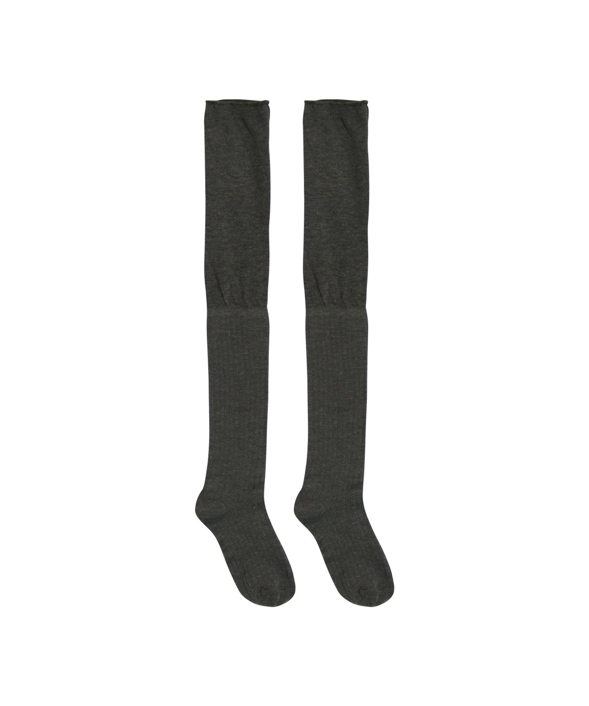 핑크파인애플(PINK PINEAPPLE) [2EA 1SET]VINTAGE LAYER ZEN OVER SOCKS_GREY