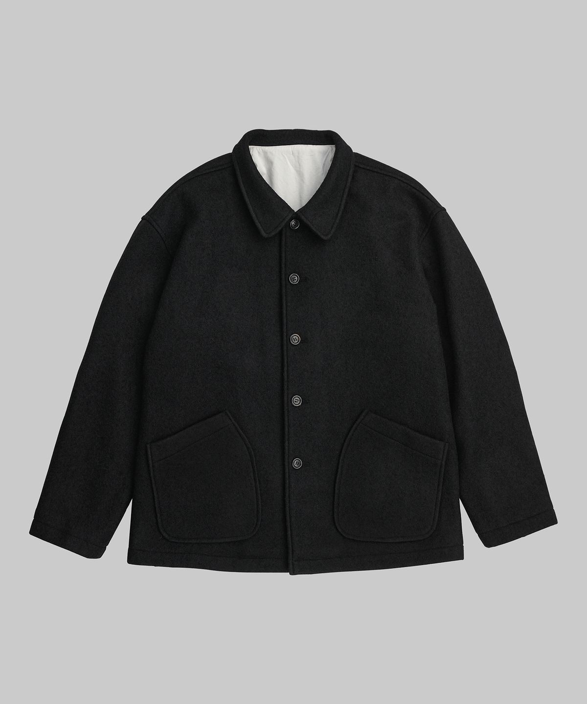 뗄라(TELA) Black Boucle Wool Jacket