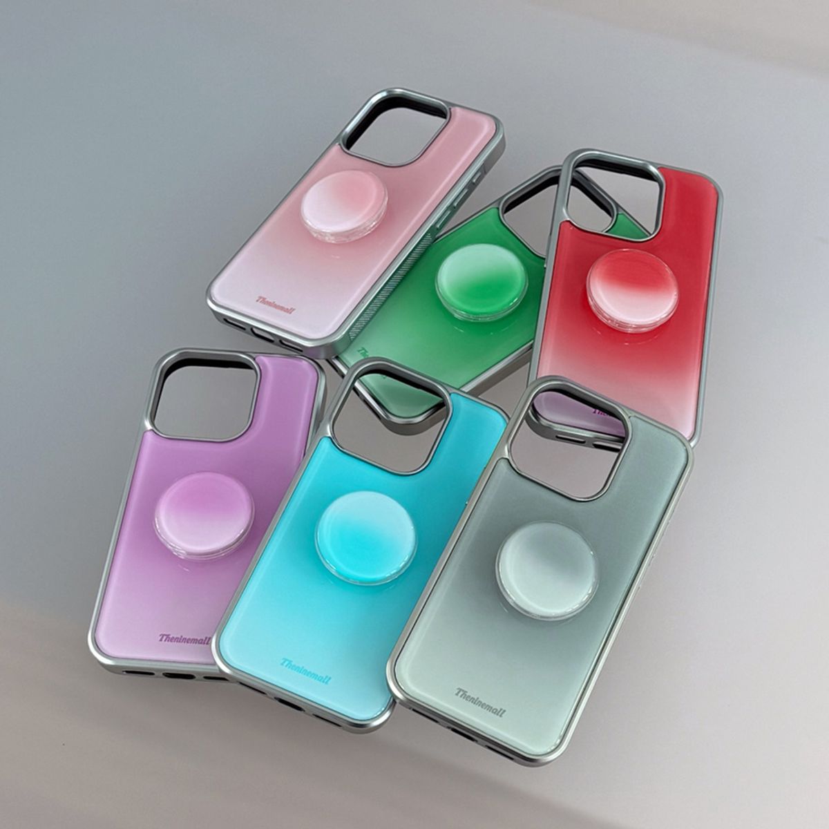 더나인몰(THE NINEMALL) mood shade color [실버 맥세이프 범퍼케이스]