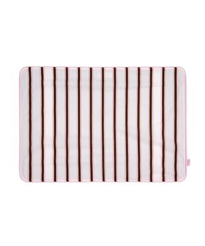 [베개커버]Pink Brown stripe pillow sheet