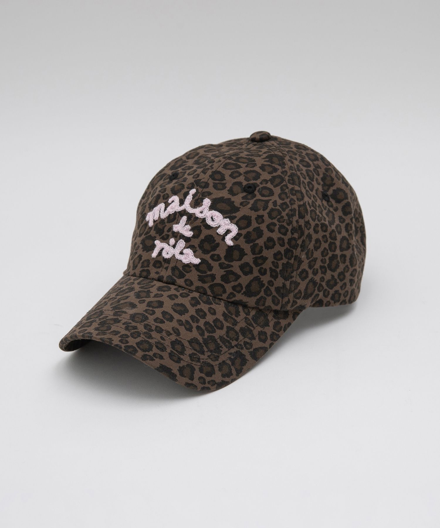 mowalola cap レオパード MUSINSA公式 | ROLAROLA MAISON DE ROLA LEOPARD BALL CAP DEEP BROWN