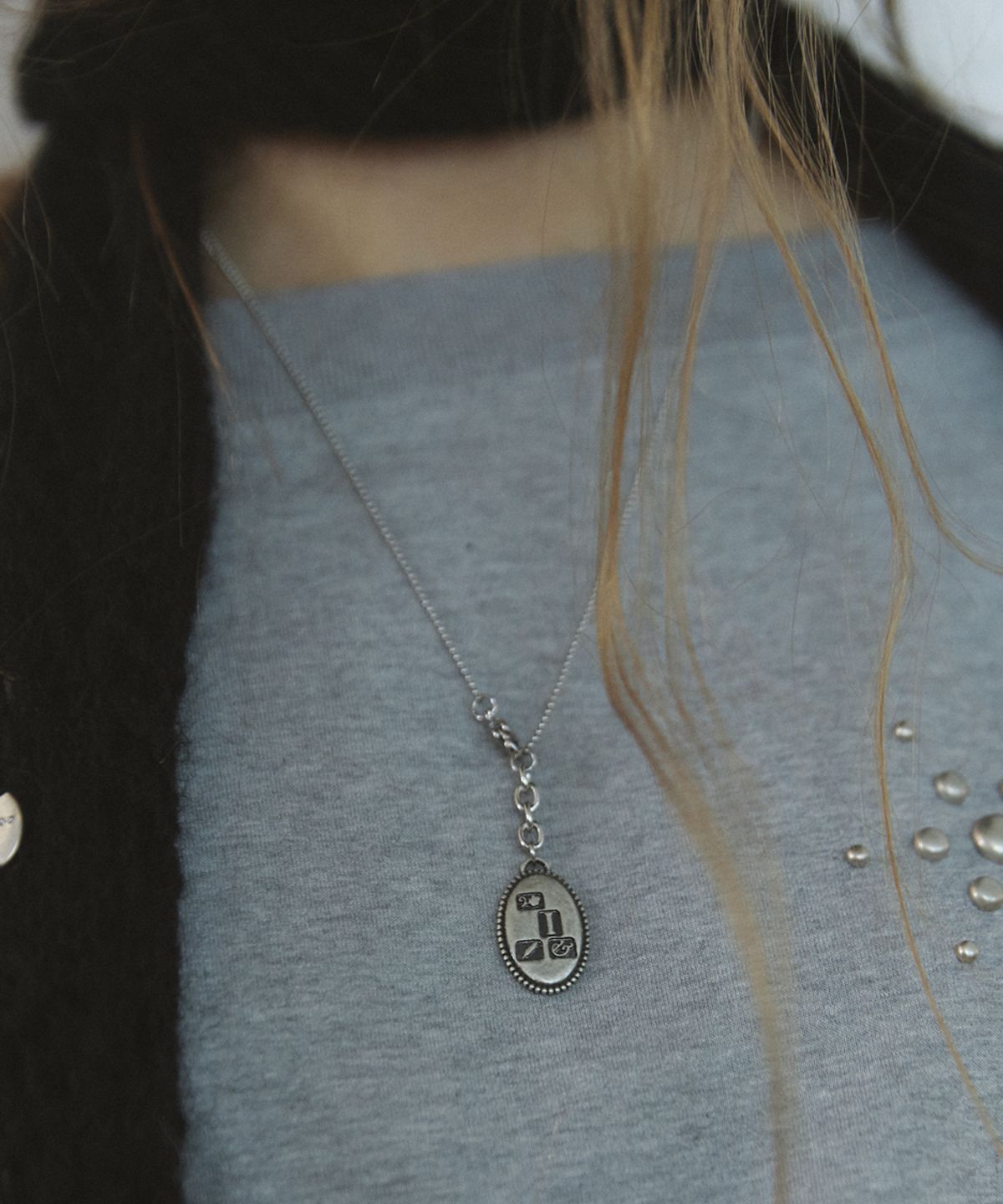 엔프프(NFF) assort necklace-silver