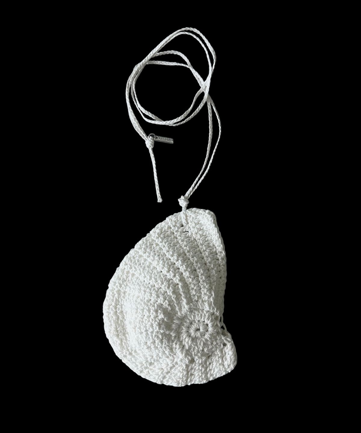 유지떼(USITE) SOFT SHELL CROCHET NECKLACE, WHITE 조개 크로셰 목걸이