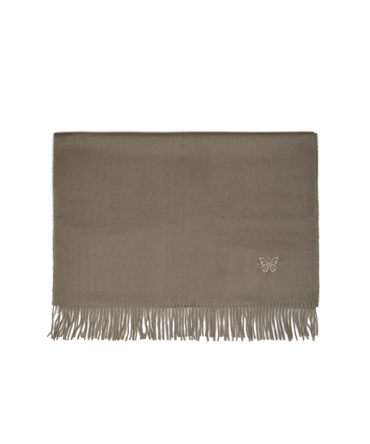 닉앤니콜(NICK&NICOLE) BUTTERFLY SOFT TOUCH MUFFLER_BROWN