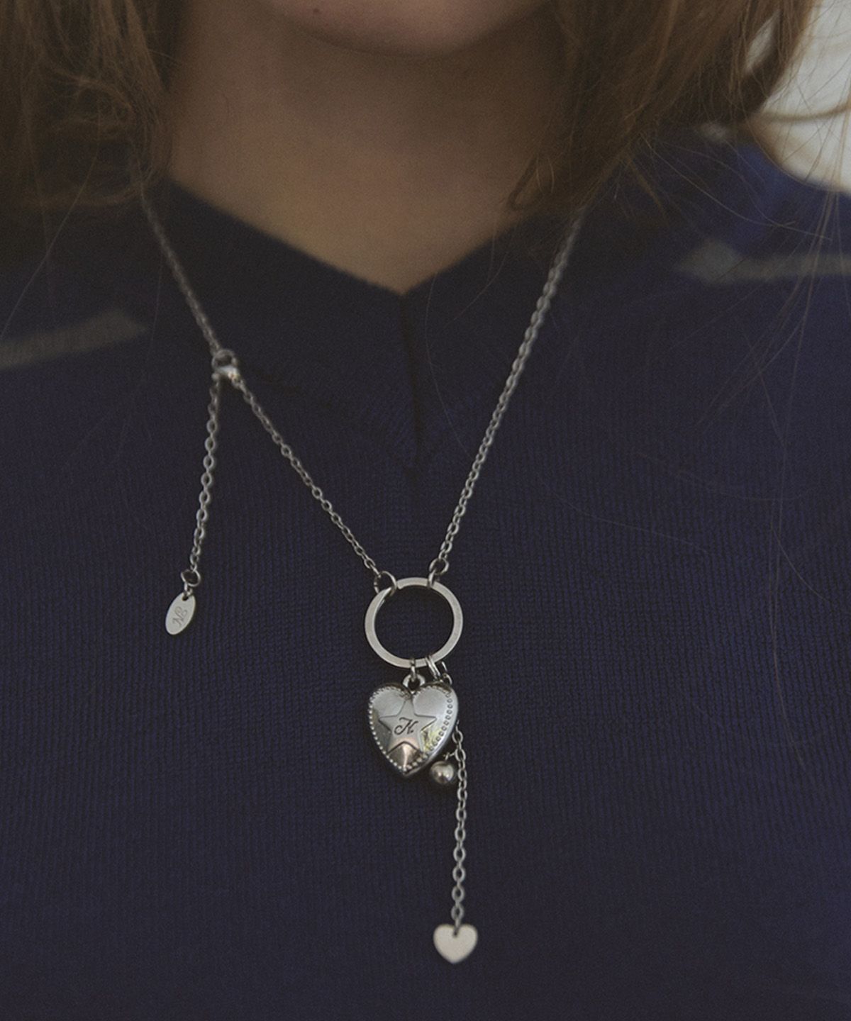 엔프프(NFF) ember necklace-silver