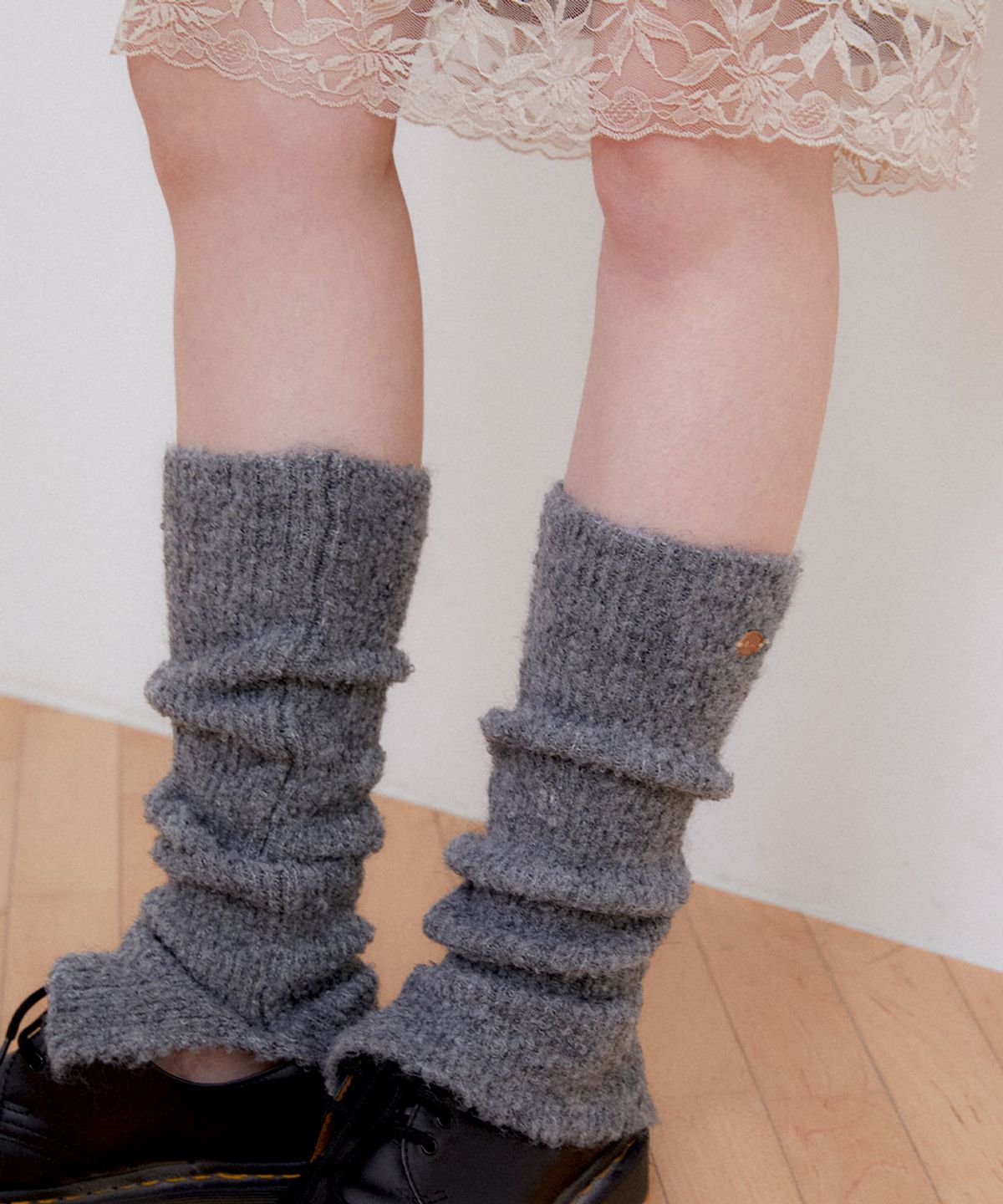 할렌(HALDEN) soft cozy leg warmer (F004_charcoal)