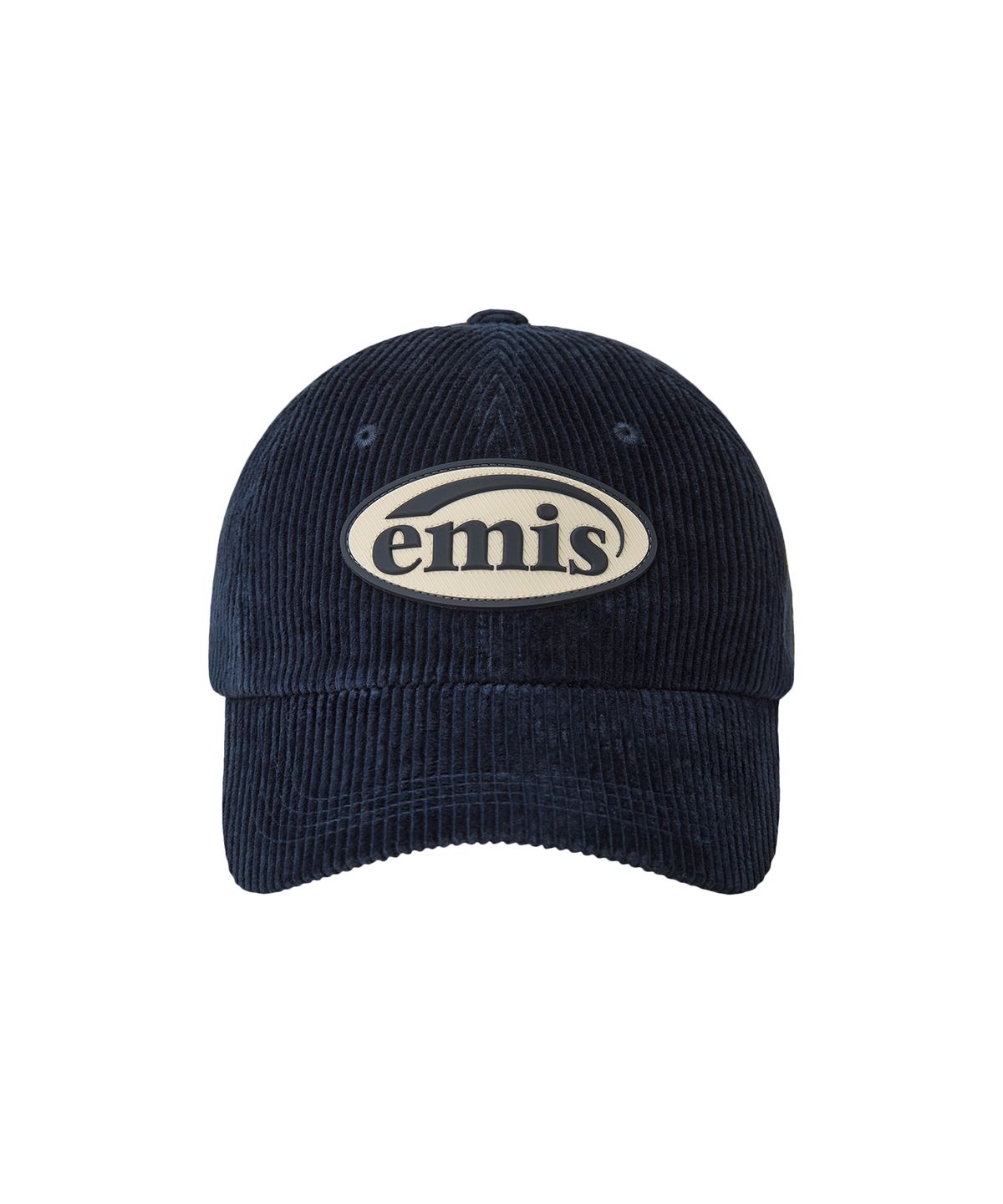 이미스(EMIS) RUBBER PATCH CORDUROY BALL CAP-NAVY
