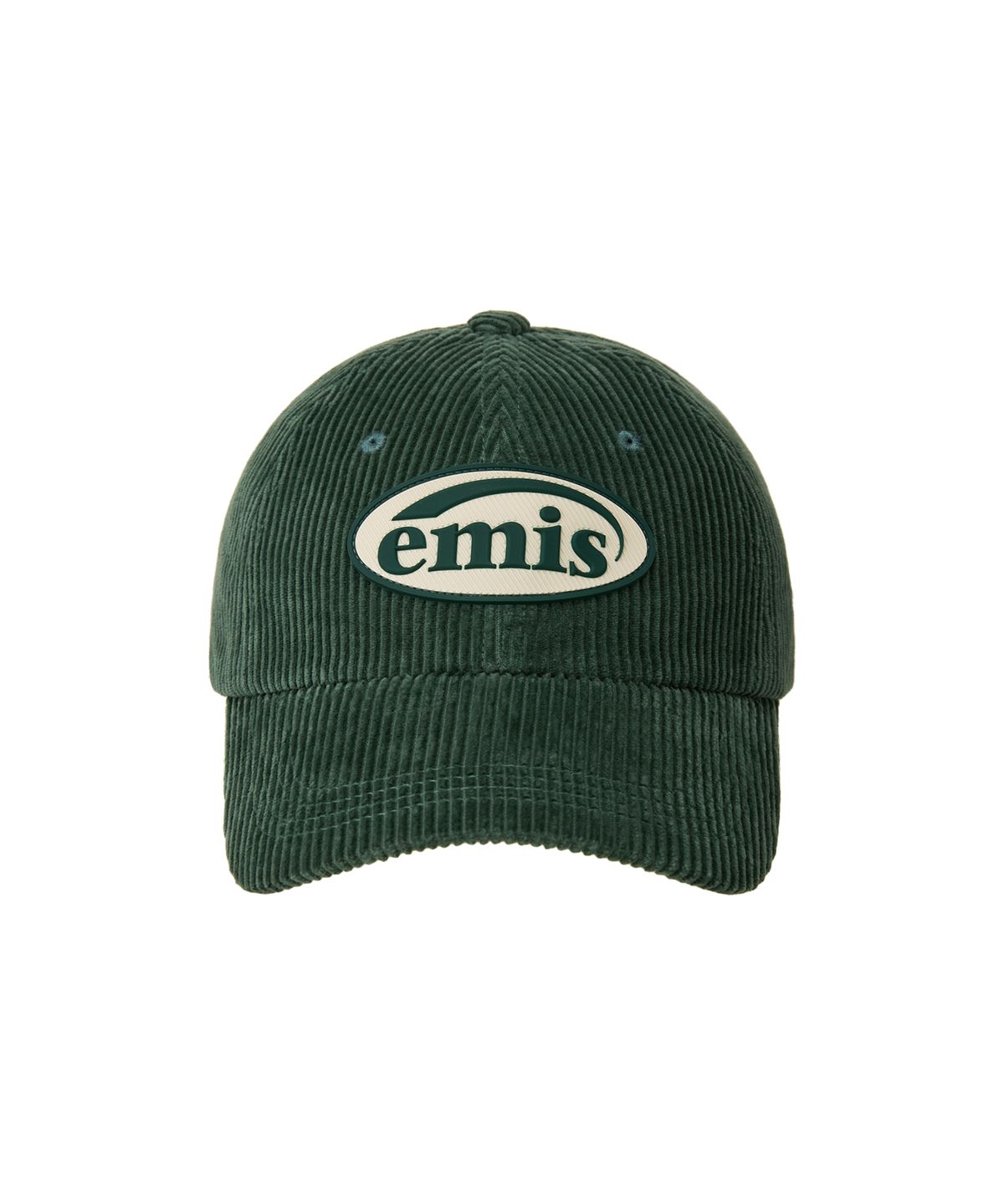 이미스(EMIS) RUBBER PATCH CORDUROY BALL CAP-GREEN