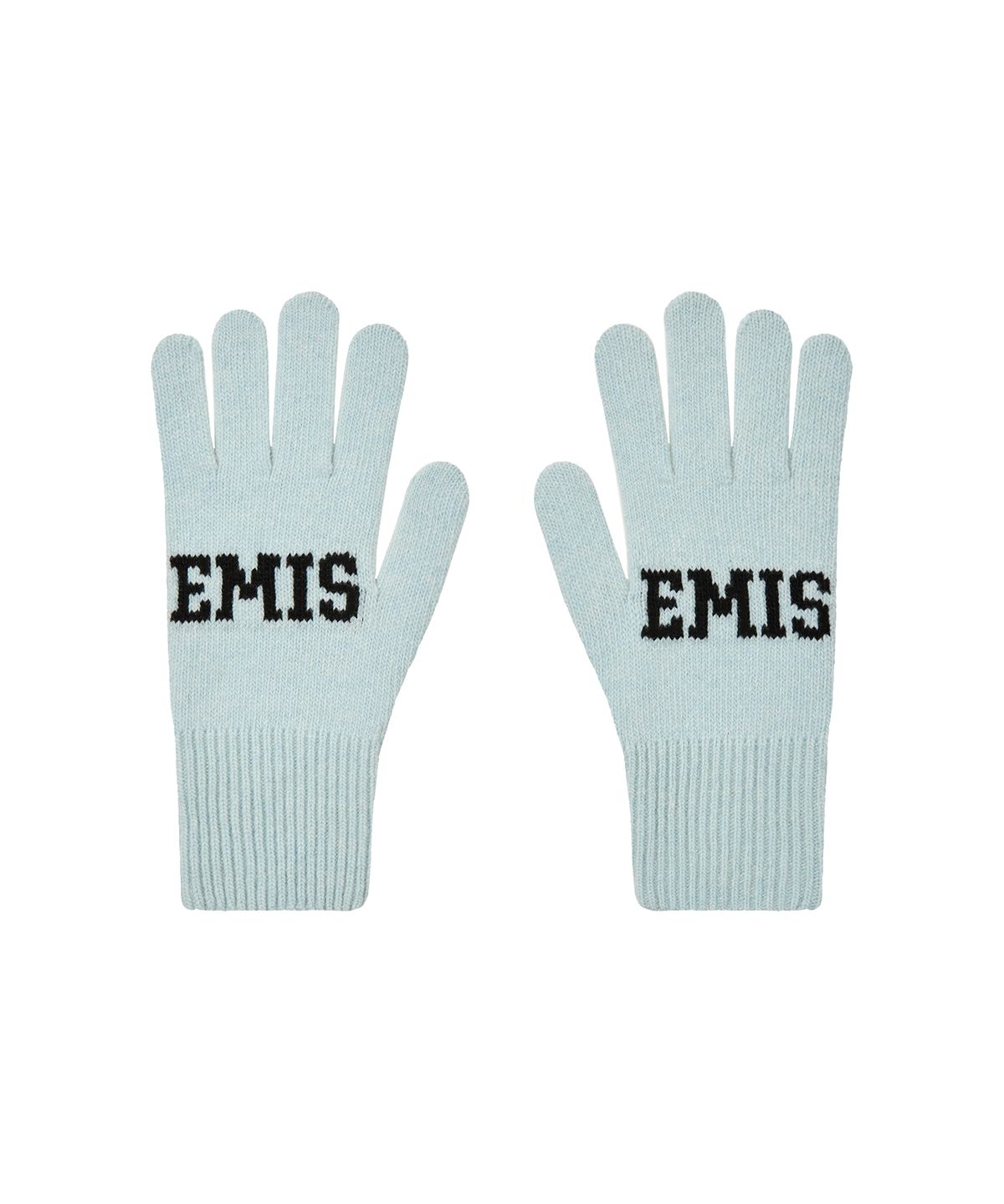 이미스(EMIS) LOGO FINGER GLOVES-LIGHT BLUE