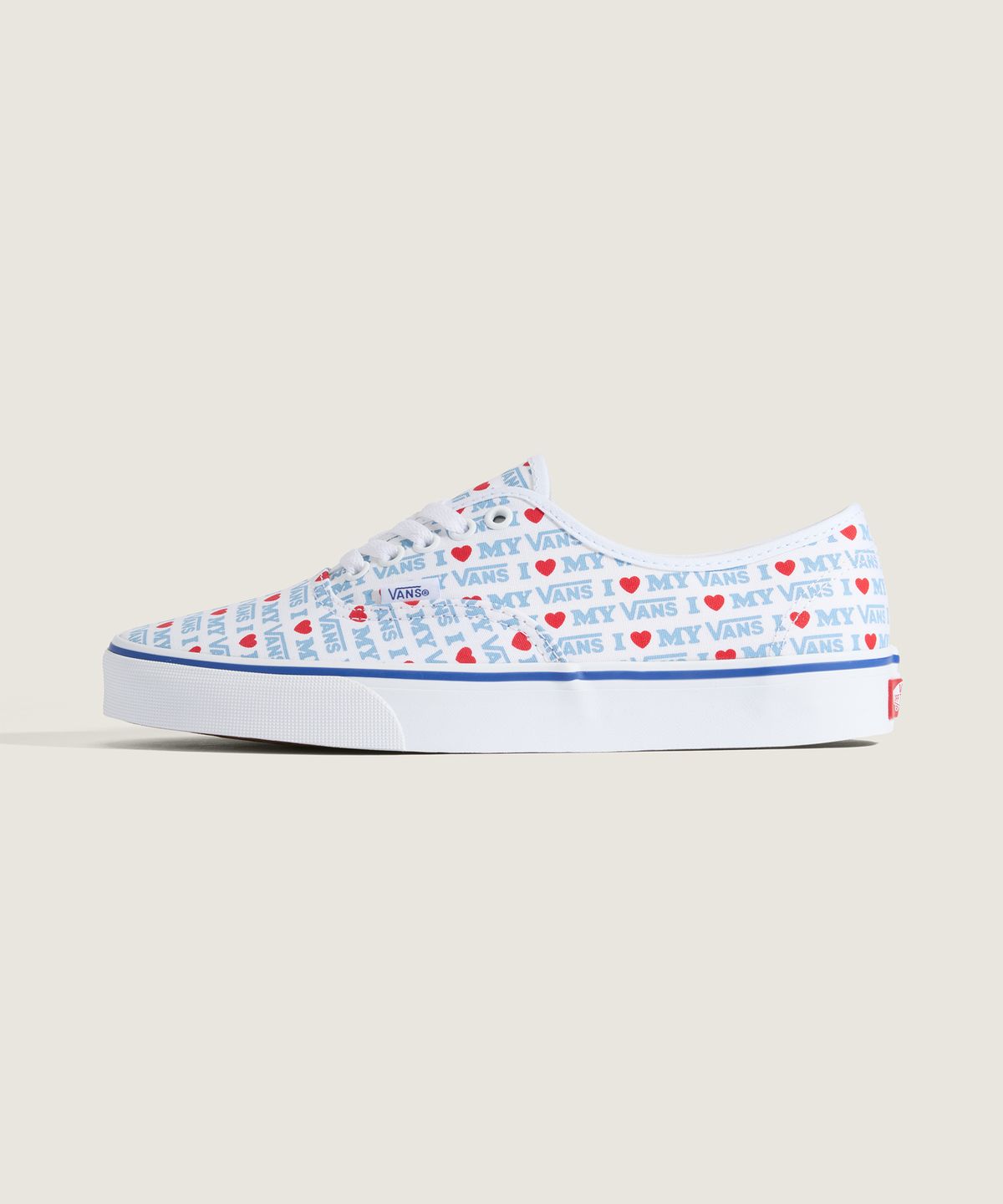 반스(VANS) 어센틱 - (I Love My Vans) 화이트 / VN000Z75W001
