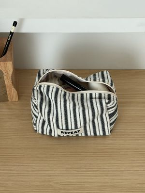 테리 스퀘어 파우치 L (6colors)