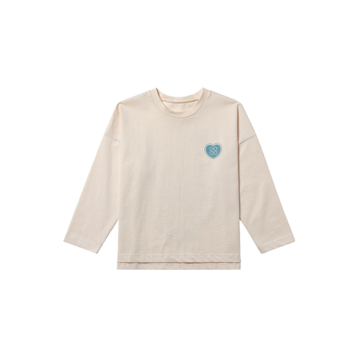 라메종드도도(LA MAISON DE DODO) 24 hearted Long Sleeves T Shirt (Ivory)_긴팔티셔츠