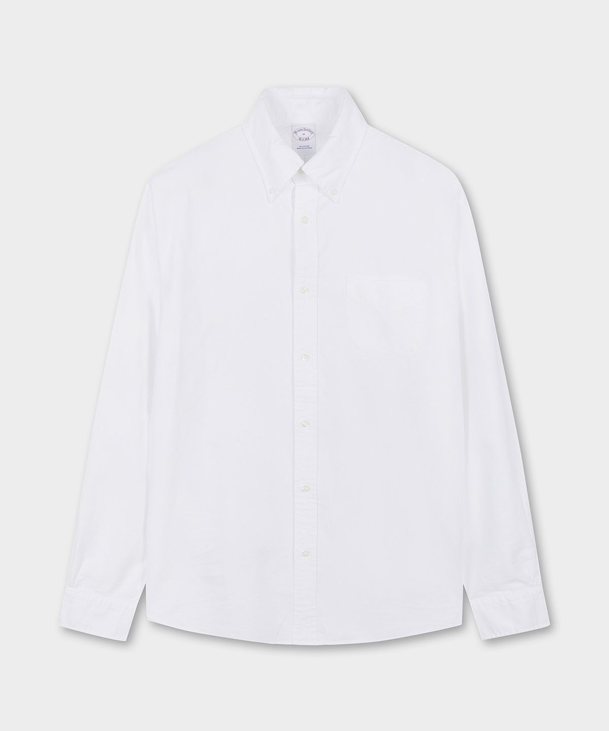 브룩스 브라더스(BROOKS BROTHERS) 프라이데이 옥스포드 솔리드 셔츠 (화이트) (BBTHMMF302)