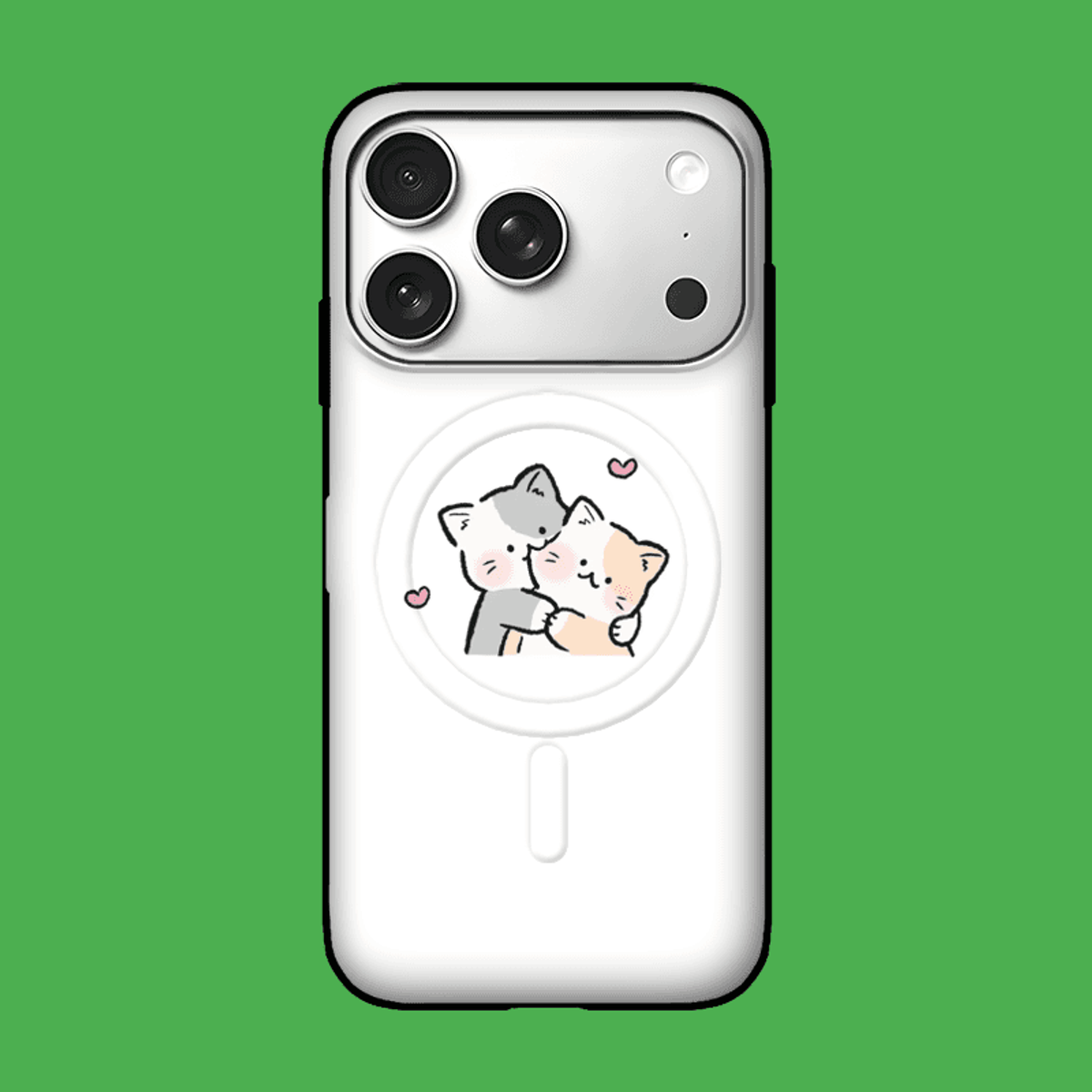 아칸(AKAN) 율율 냥냥이 맥세이프 카드케이스