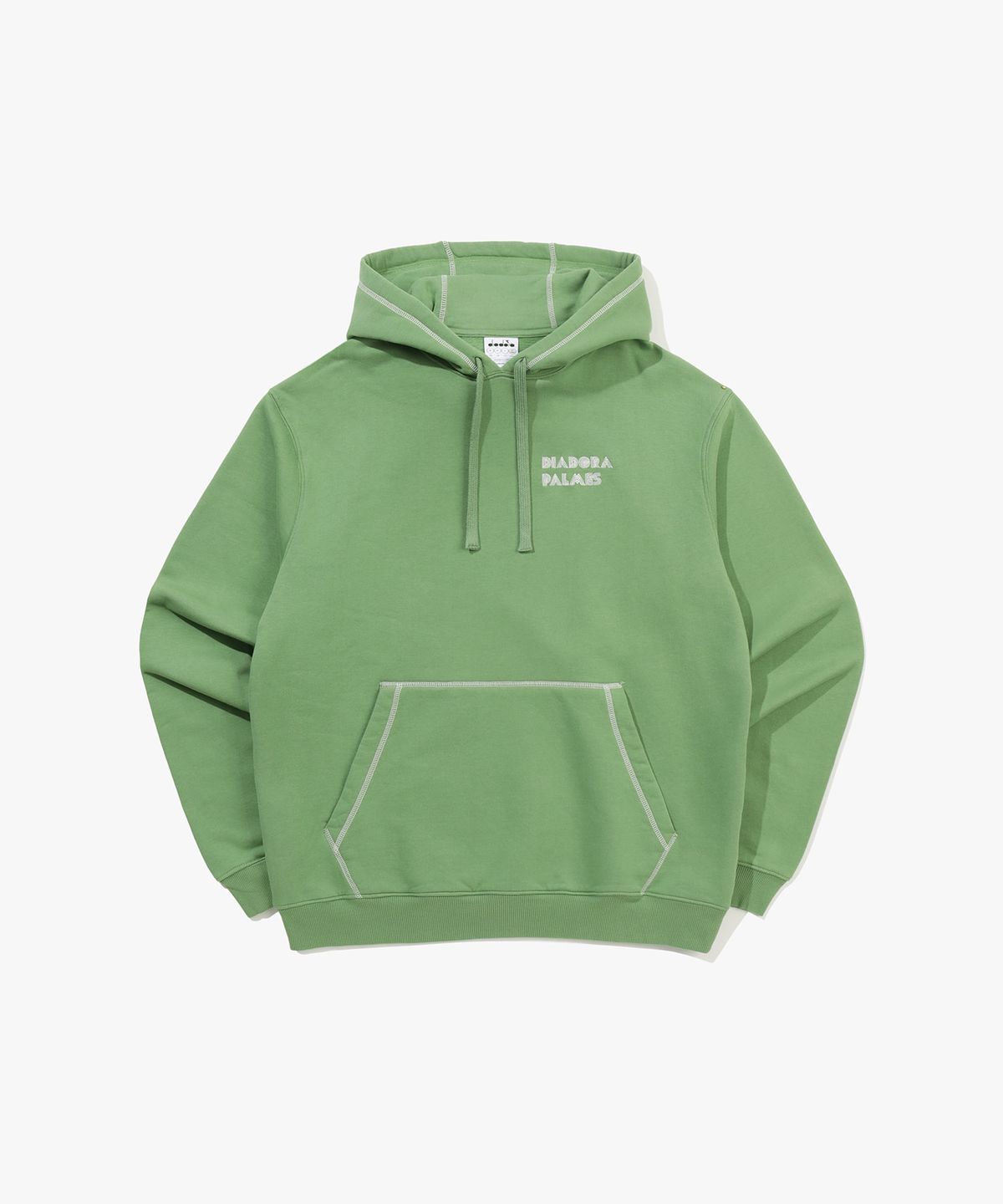 디아도라(diadora) [DIADORA by PALMES] 레거시 후드티셔츠 GREEN