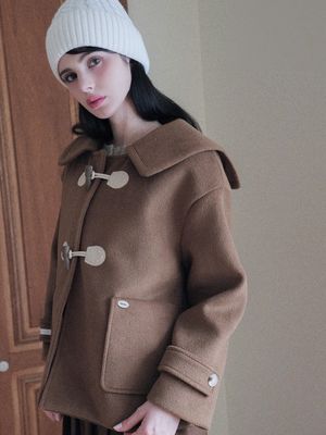 Sailor Collar Half Coat