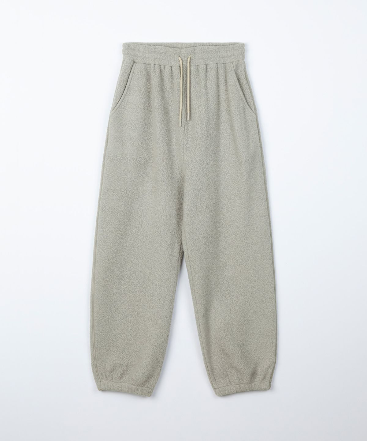 디앤드퀘스천(THEENDQUESTION) Fleece pants / BEIGE