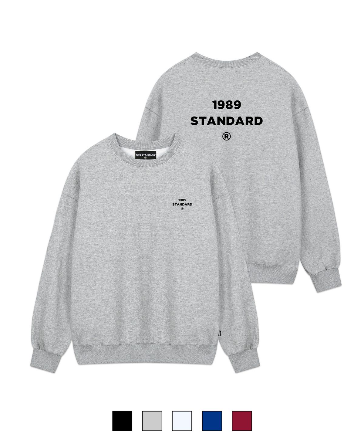 1989스탠다드(1989STANDARD) BACK CENTER 맨투맨 (STMSTD-0229)