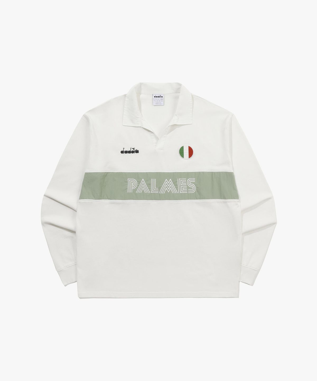디아도라(diadora) [DIADORA by PALMES] 레거시 폴로 티셔츠 WHITE