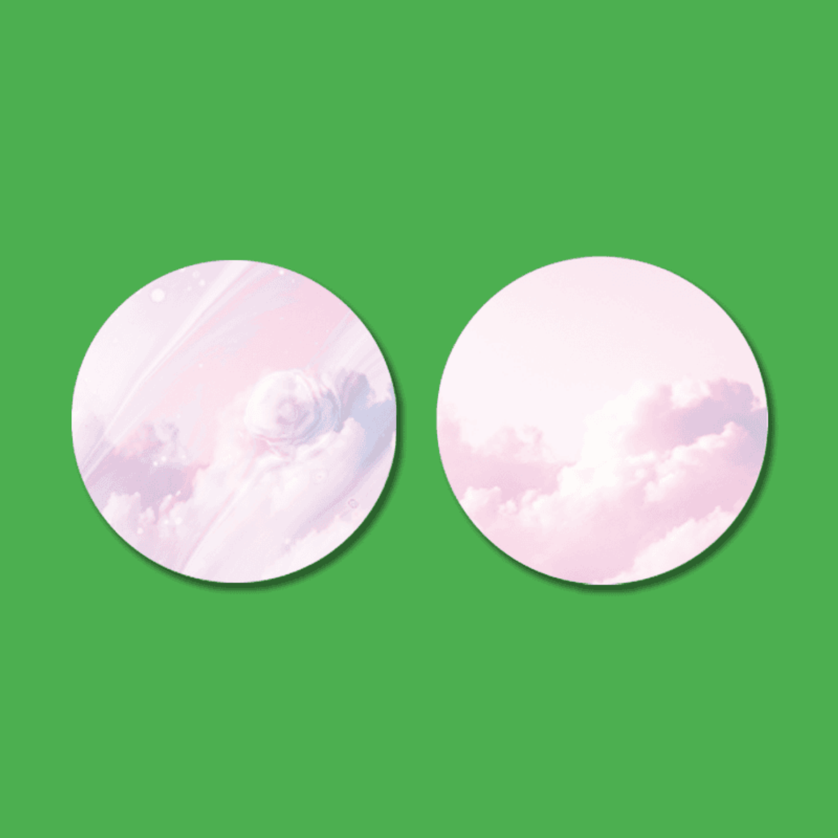아칸(AKAN) hipsheep 구름의흐름 그립톡/스마트톡/거치대