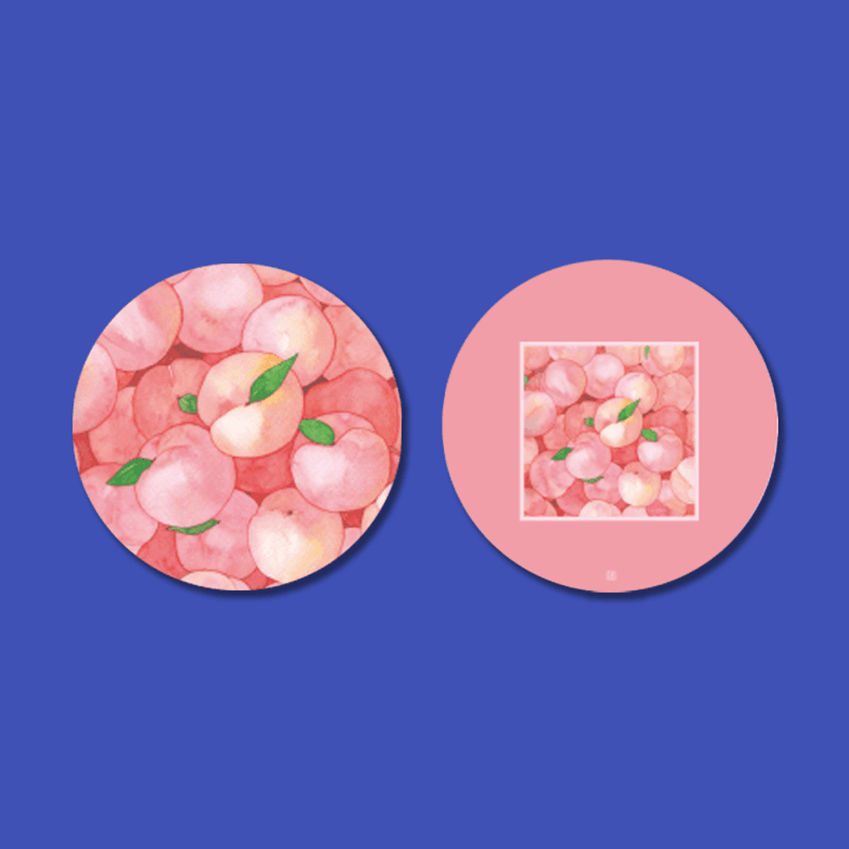 아칸(AKAN) DAAE 복숭아 그립톡/스마트톡/거치대