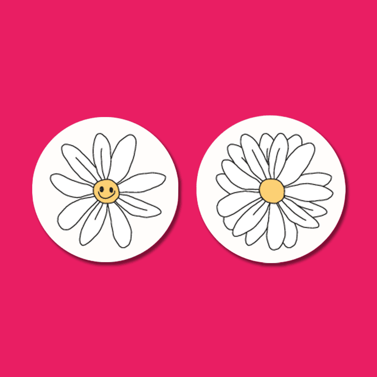 아칸(AKAN) 쿨쿨잠 데이지패턴2 그립톡/스마트톡/거치대