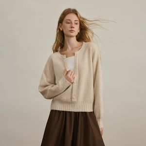 YY_Versatile temperament knit cardigan