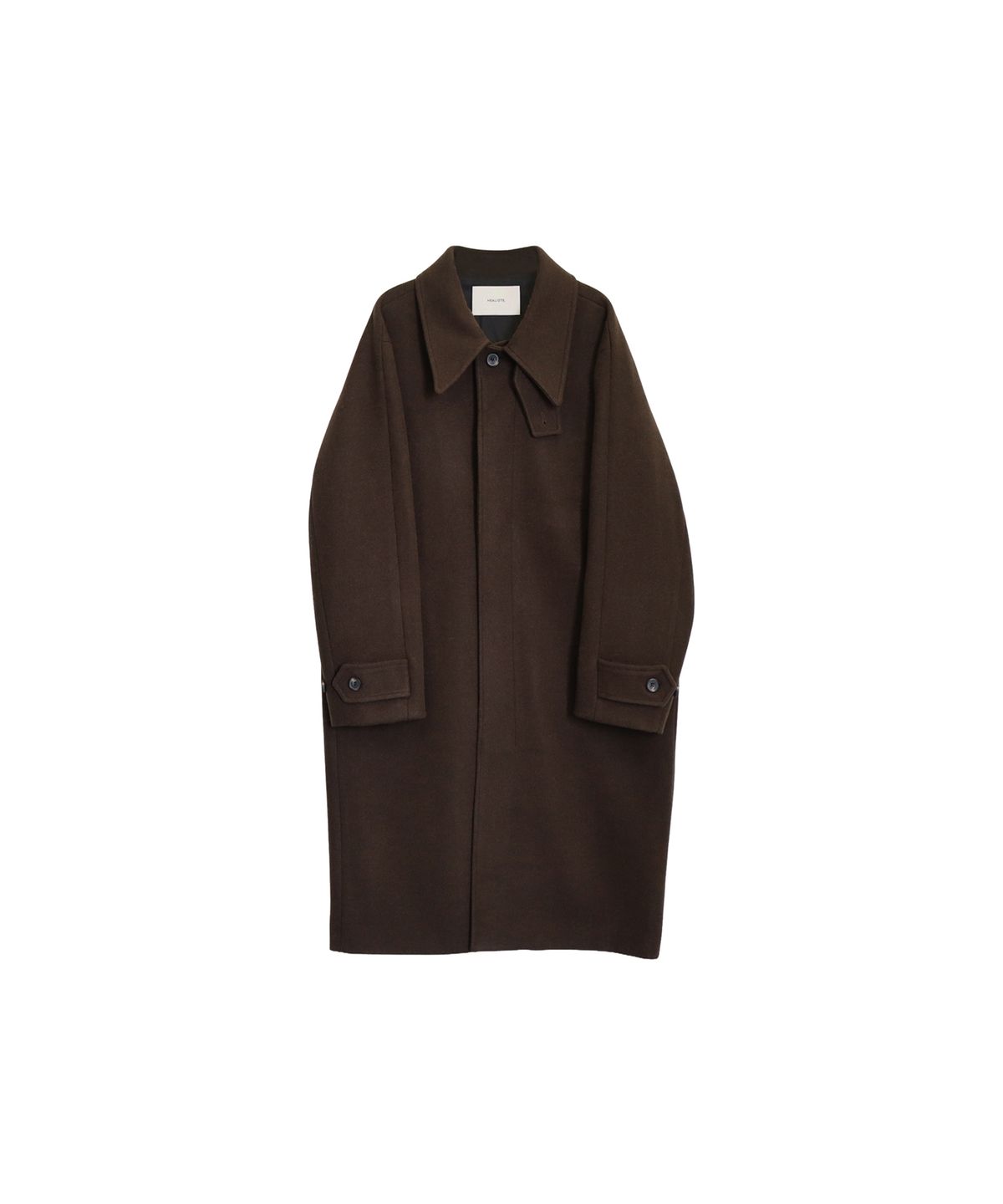 힐리오트(HEALIOTE) HEAL BALMACAN MAXI COAT_BROWN