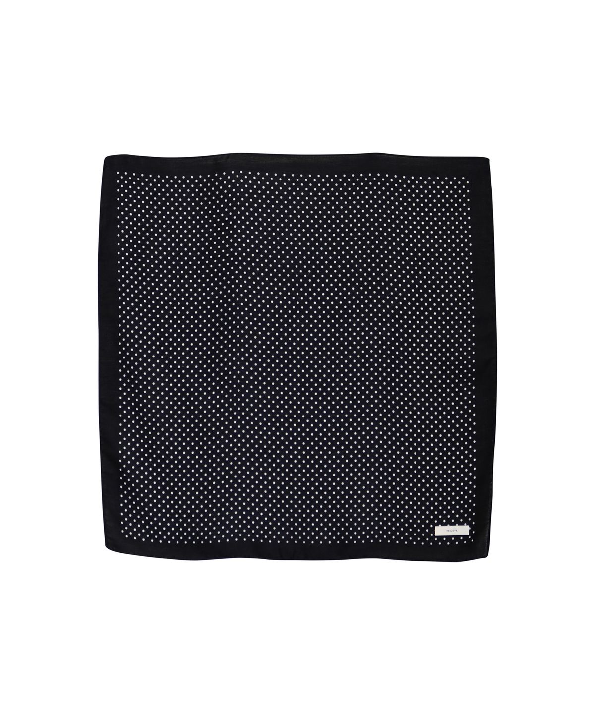 힐리오트(HEALIOTE) NEAR POLKA DOT SCARF_BLACK