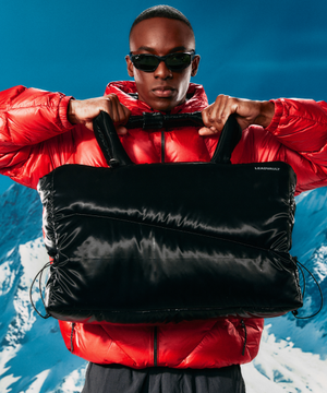 글로시 푸퍼백 (3COLOR)