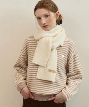 [선물포장] Pure airy wool muffler - 5color