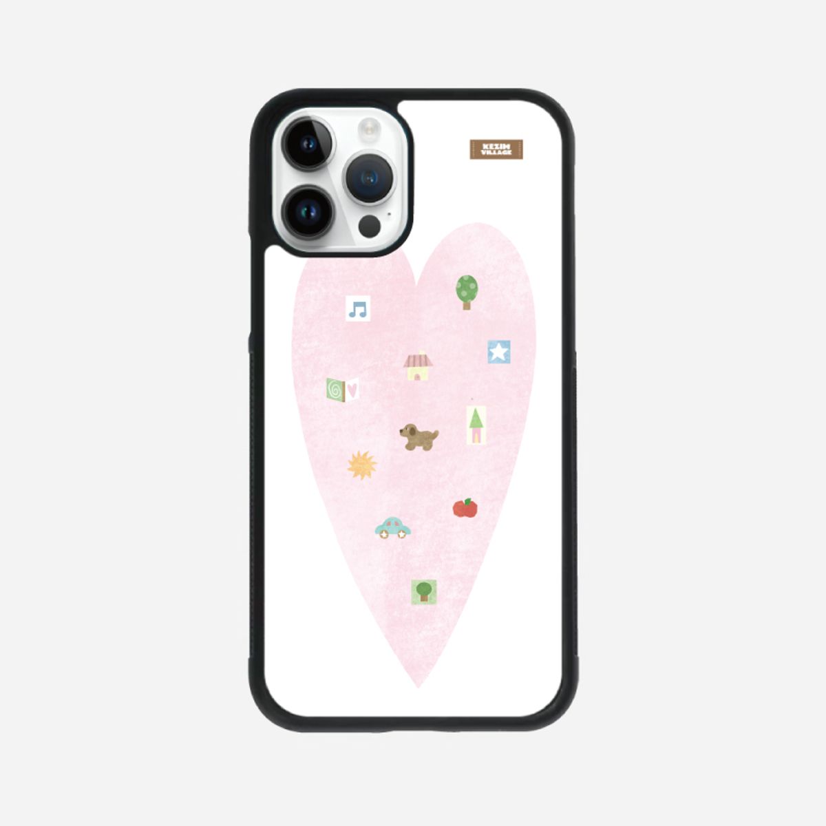 케짐 빌리지(KEZIM VILLAGE) Village in Love case (glass bumper)