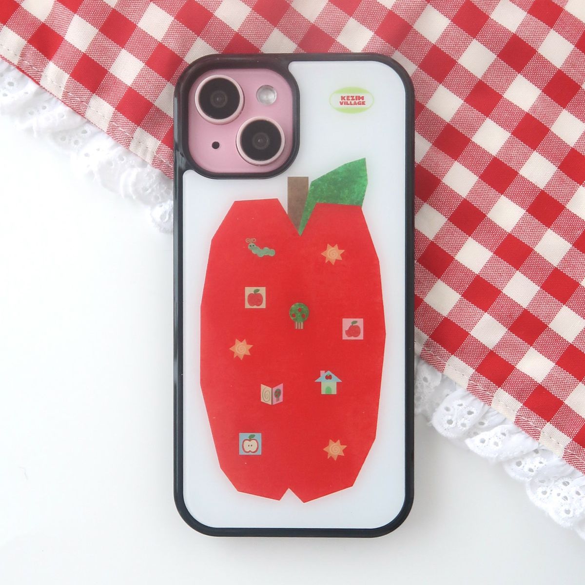 케짐 빌리지(KEZIM VILLAGE) APPLE case (glass bumper)