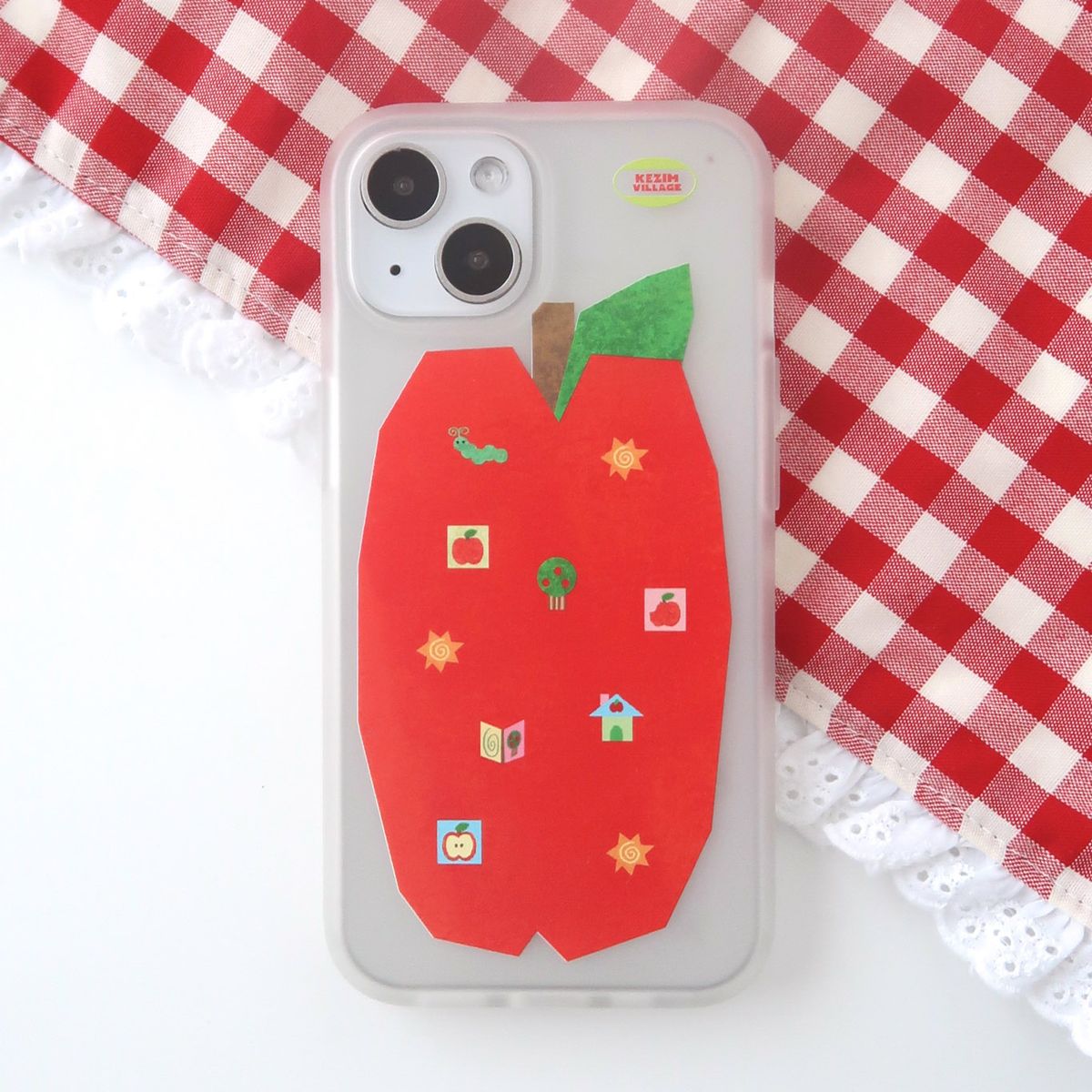 케짐 빌리지(KEZIM VILLAGE) APPLE case (smog jelly)