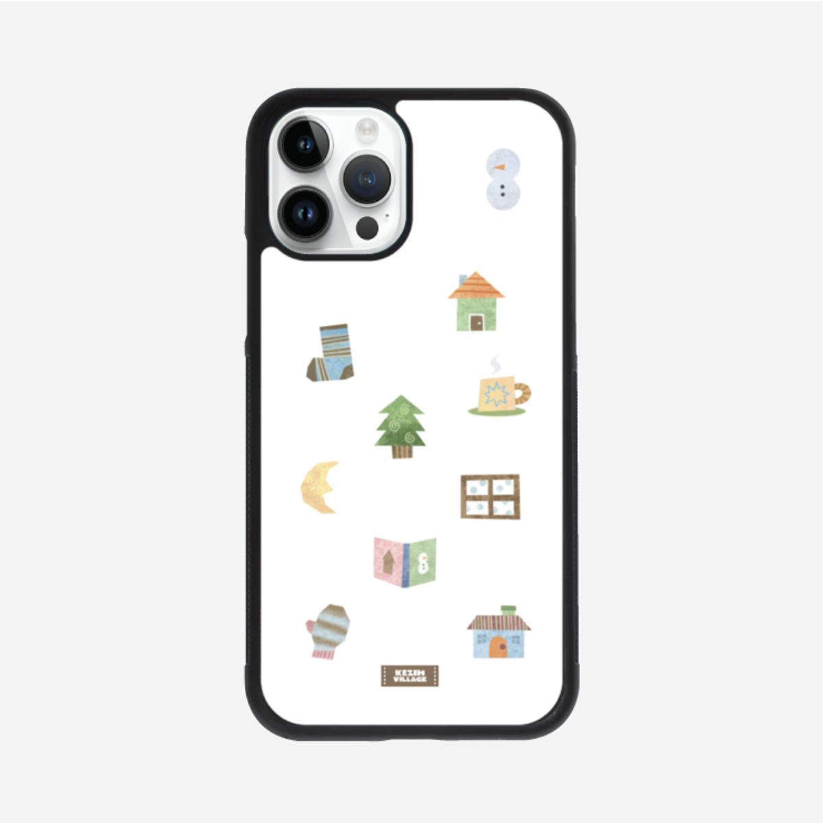 케짐 빌리지(KEZIM VILLAGE) WINTER STORY case (glass bumper)