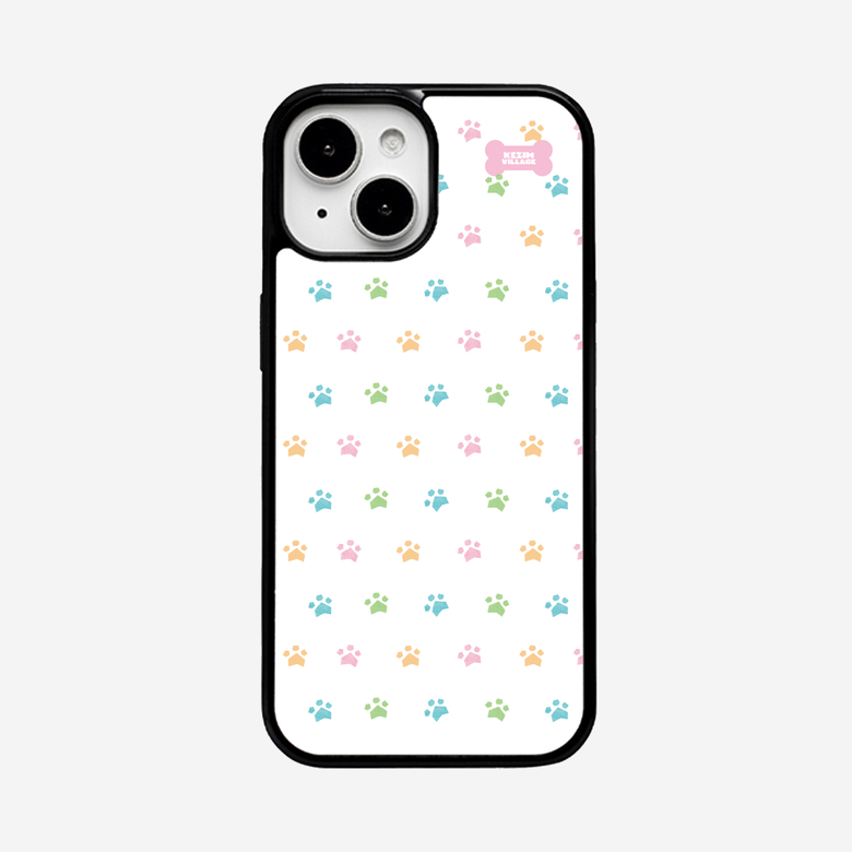 [+iPhone 18 시리즈] PUPPY STEP case (glass bumper)