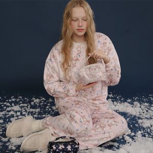 Petal Deer Wing winter pajama (수면잠옷)