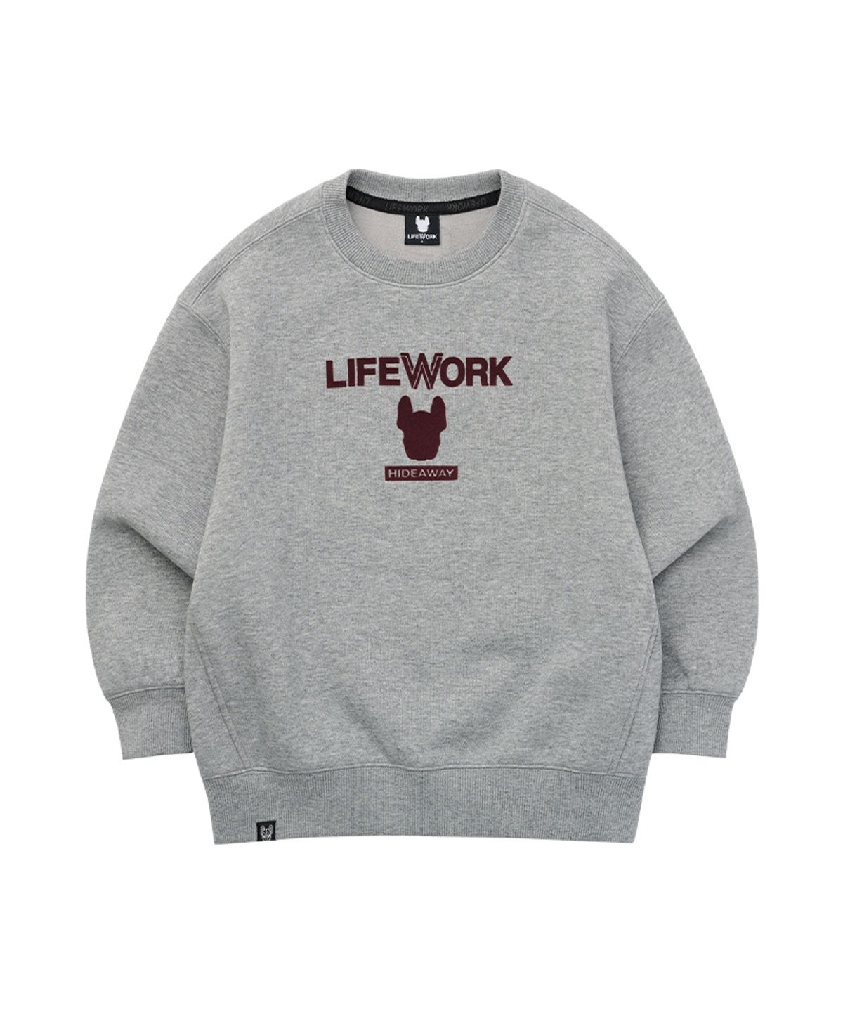 라이프워크 키즈(LIFEWORK KIDS) 키즈) 라독 벨벳 레터링 맨투맨